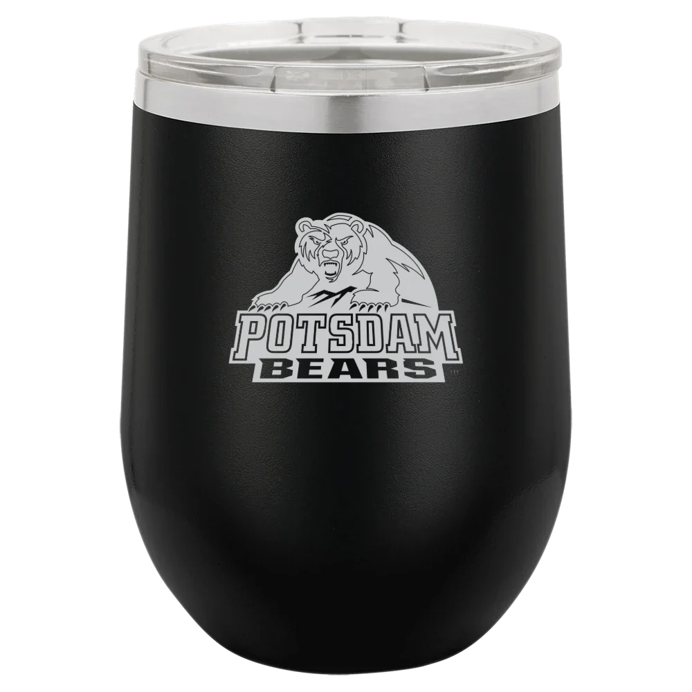 State University of New York at Potsdam Polar Camel 12 oz. Stemless Wine Tumbler