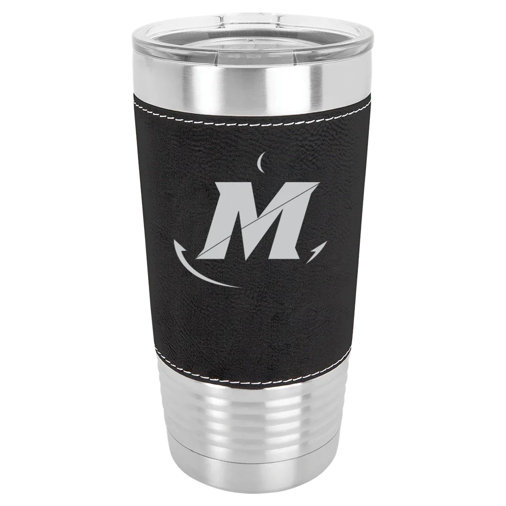 State University of New York Maritime College Polar Camel 20 oz. Leatherette Grip Tumbler with Standard Lid