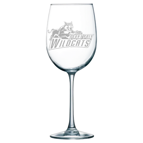 State University of New York Polytechnic Institute Polar Camel 19 oz. Wine Glass
