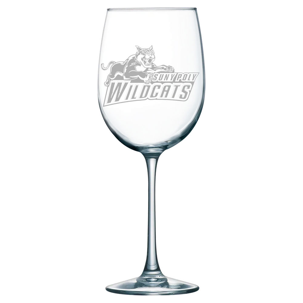 State University of New York Polytechnic Institute Polar Camel 19 oz. Wine Glass