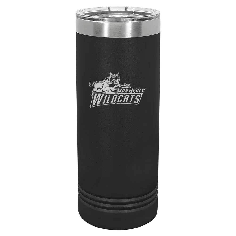 State University of New York Polytechnic Institute Polar Camel 22 oz. Skinny Tumbler with Slider Lid