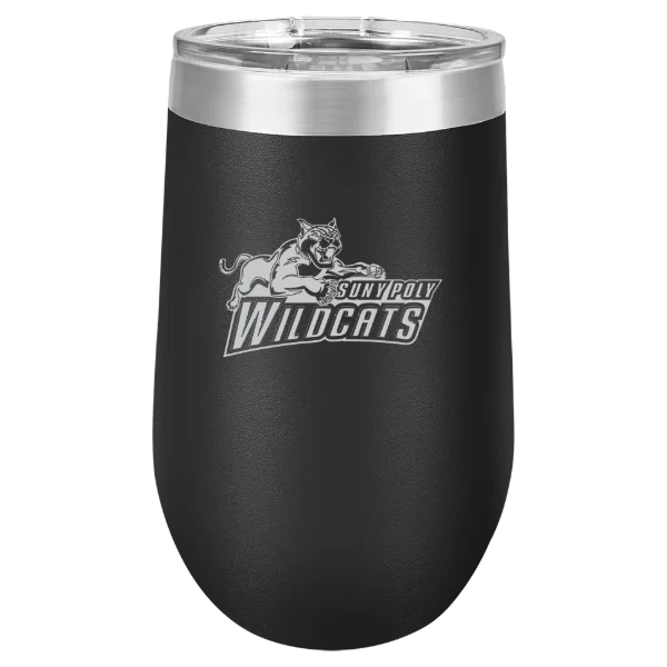 State University of New York Polytechnic Institute Polar Camel 16 oz. Stemless Wine Tumbler