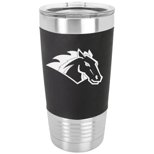 Stevenson University Polar Camel 20 oz. Silicone Grip Tumbler with Standard Lid