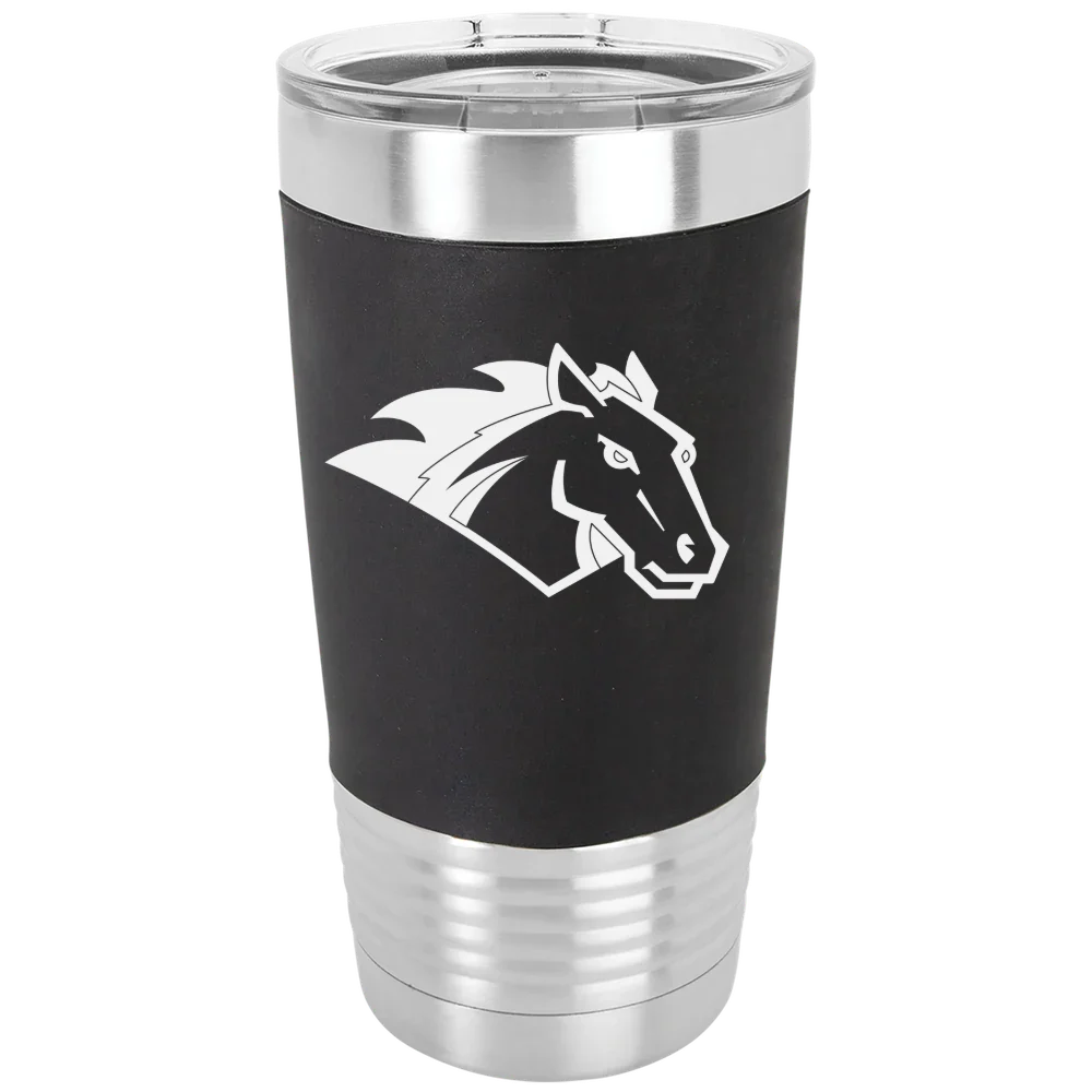 Stevenson University Polar Camel 20 oz. Silicone Grip Tumbler with Standard Lid