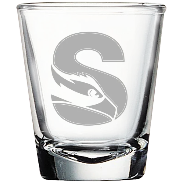 Stockton University Polar Camel 1.7 oz. Shot Glass