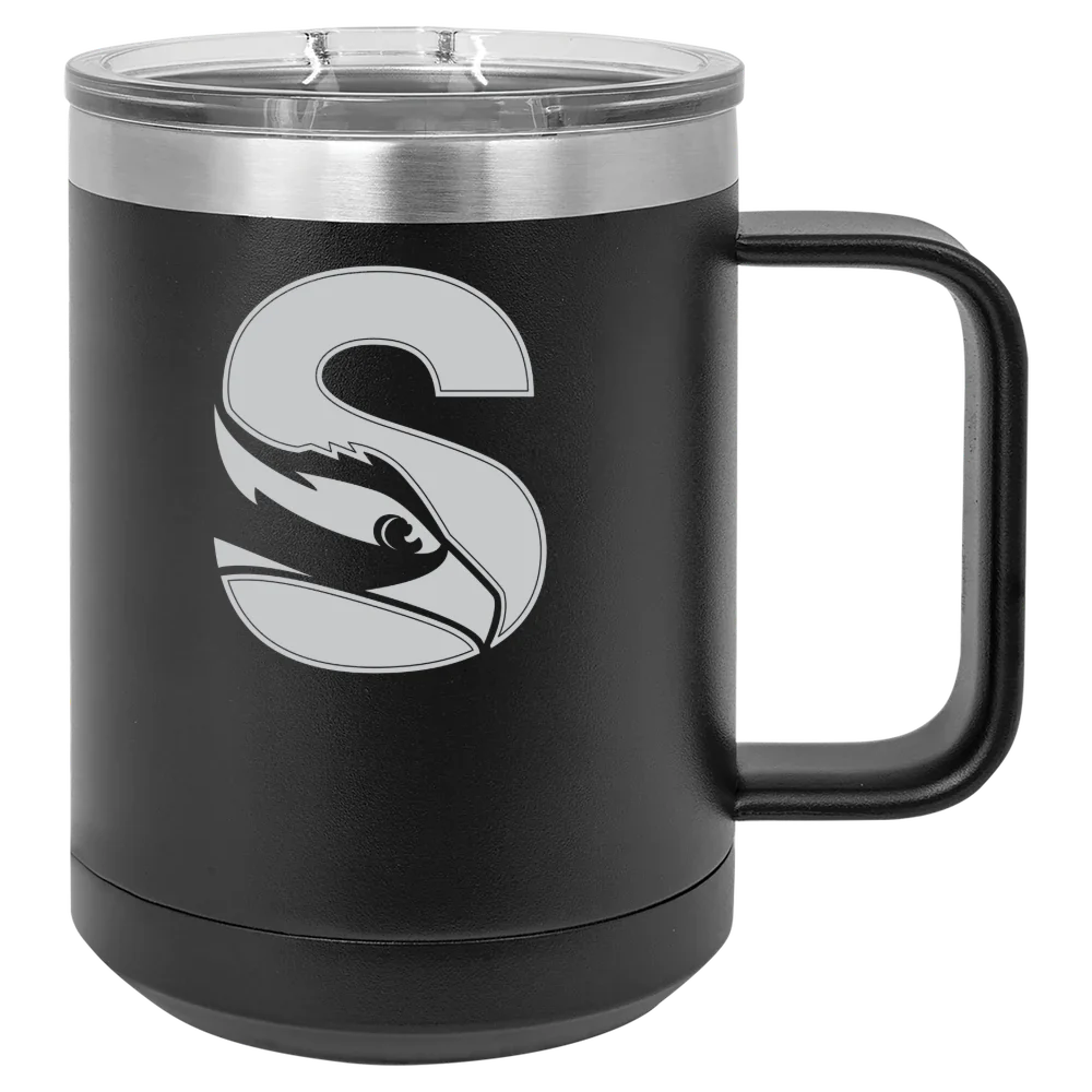 Stockton University Polar Camel 15 oz. Mug with Slider Lid