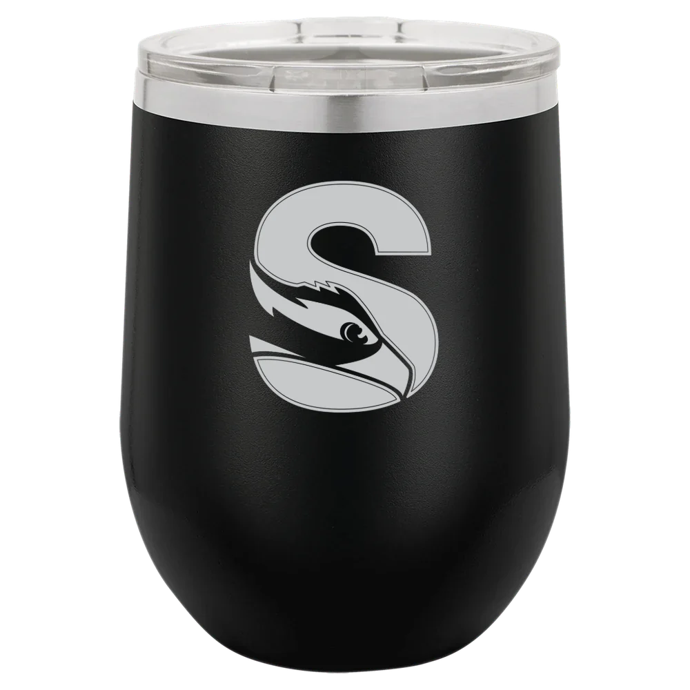 Stockton University Polar Camel 12 oz. Stemless Wine Tumbler