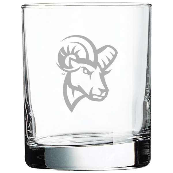 Suffolk University Polar Camel 10 1/2 oz. On The Rocks Glass