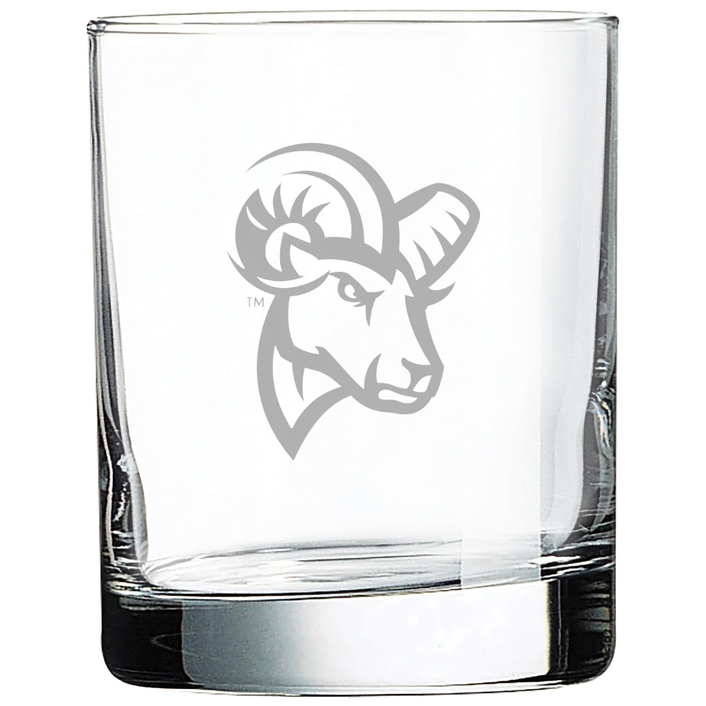 Suffolk University Polar Camel 10 1/2 oz. On The Rocks Glass