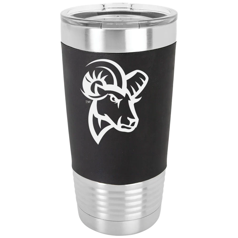 Suffolk University Polar Camel 20 oz. Silicone Grip Tumbler with Standard Lid