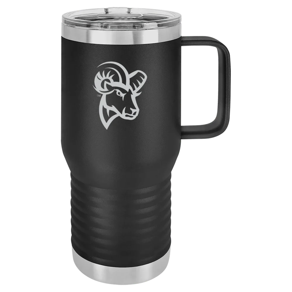 Suffolk University Polar Camel 20 oz. Travel Mug with Slider Lid