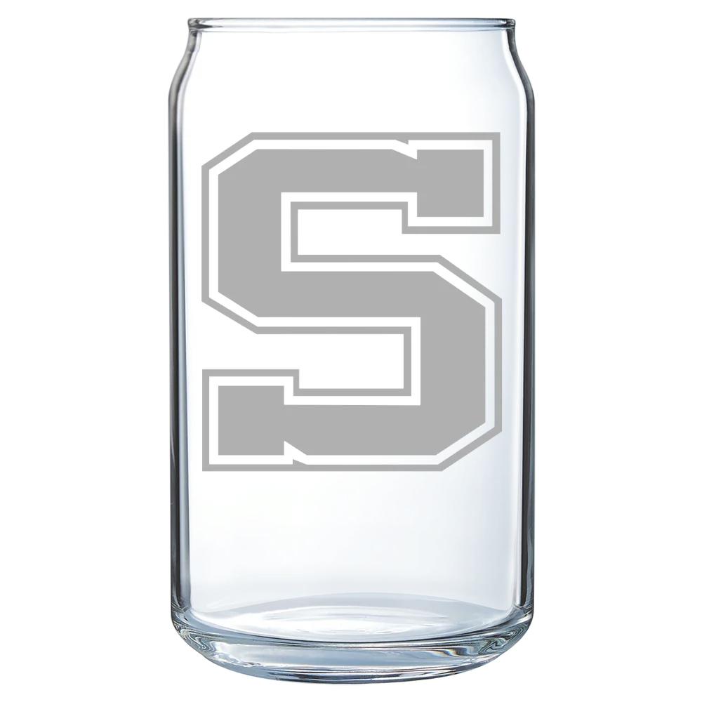 Swarthmore College Polar Camel 16 oz. Can Glass