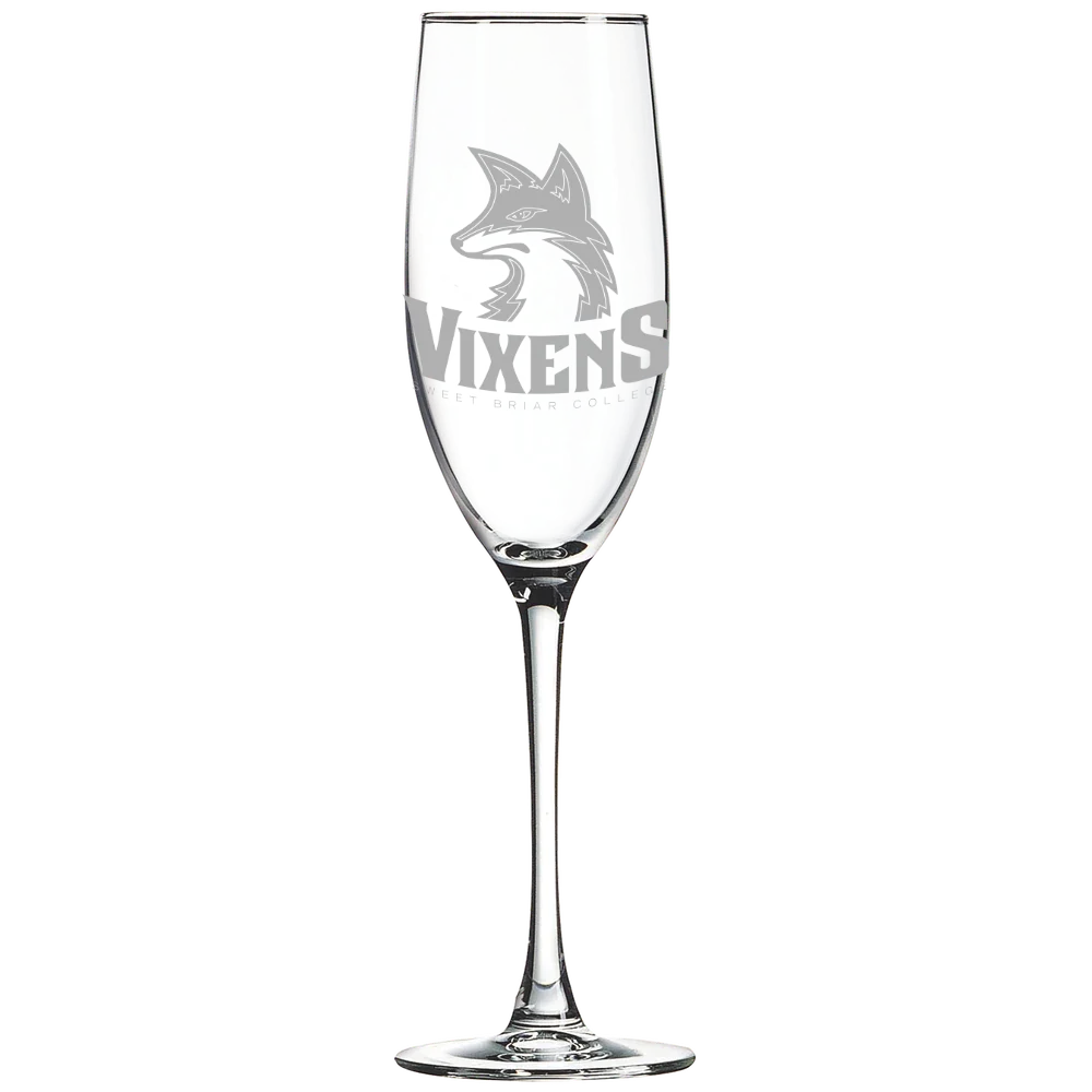 Sweet Briar College Polar Camel 8 oz. Champagne Flute