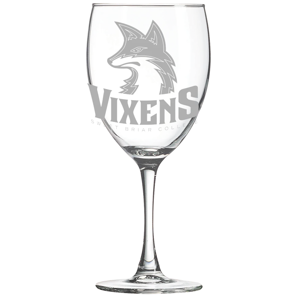 Sweet Briar College Polar Camel 10 1/2 oz. Wine Glass