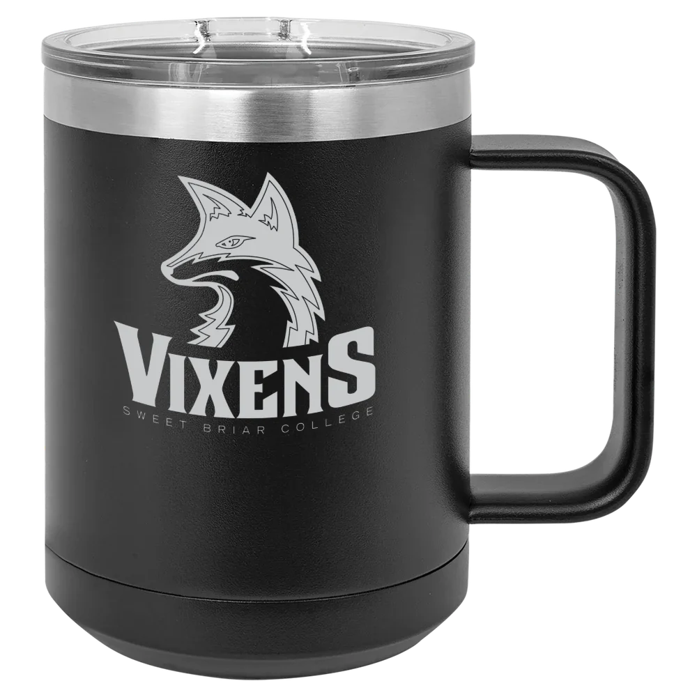 Sweet Briar College Polar Camel 15 oz. Mug with Slider Lid