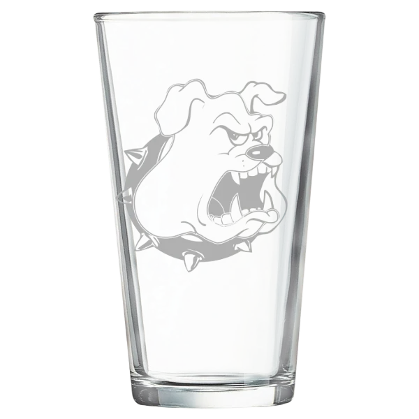 Texas Lutheran University Polar Camel 16 oz. Pint Mixing Glass
