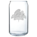 The City College of New York Polar Camel 16 oz. Can Glass