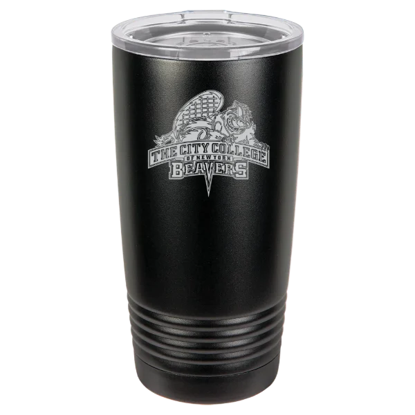 The City College of New York Polar Camel 20 oz. Ringneck Tumbler with Standard Lid