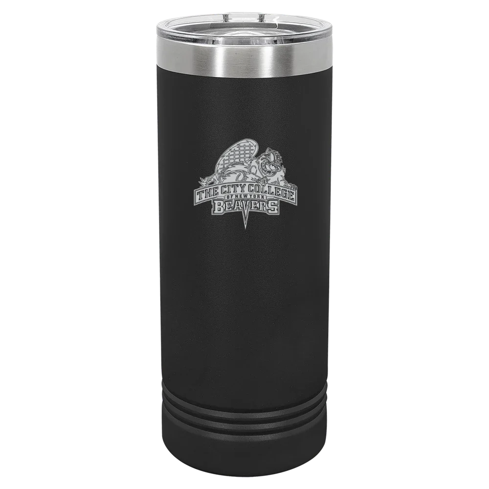 The City College of New York Polar Camel 22 oz. Skinny Tumbler with Slider Lid
