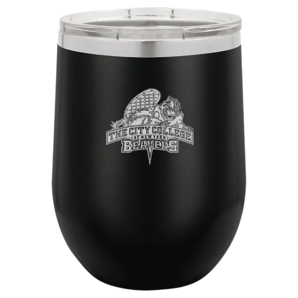 The City College of New York Polar Camel 12 oz. Stemless Wine Tumbler