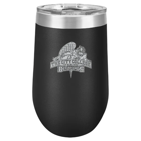 The City College of New York Polar Camel 16 oz. Stemless Wine Tumbler