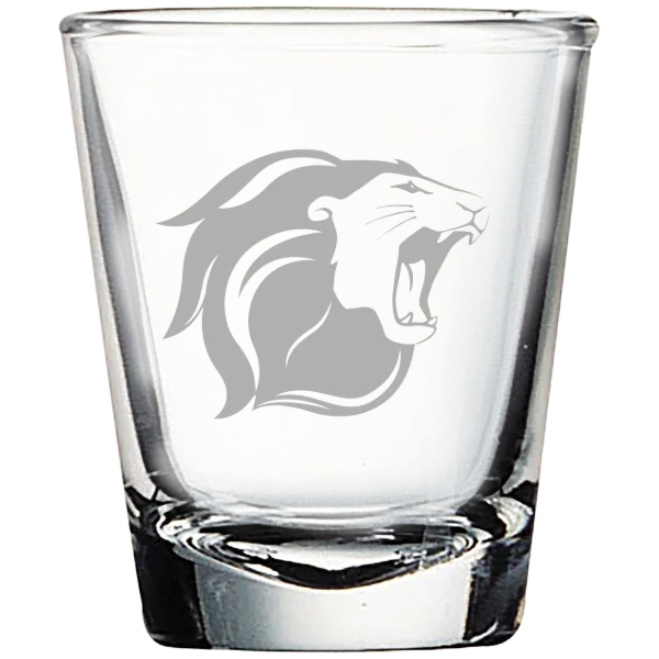 The College of New Jersey Polar Camel 1.7 oz. Shot Glass