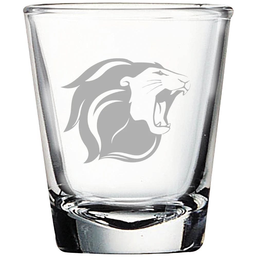 The College of New Jersey Polar Camel 1.7 oz. Shot Glass