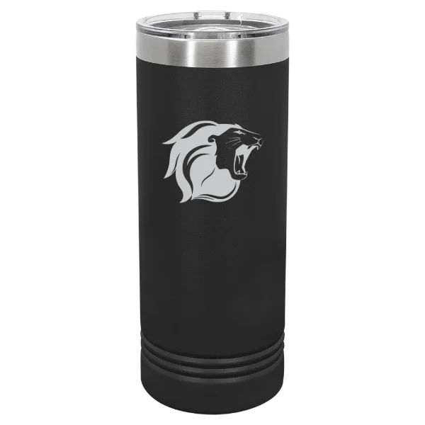 The College of New Jersey Polar Camel 22 oz. Skinny Tumbler with Slider Lid