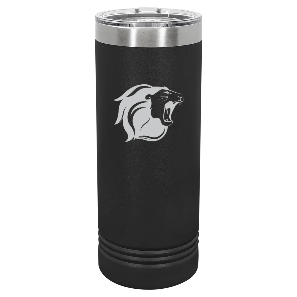 The College of New Jersey Polar Camel 22 oz. Skinny Tumbler with Slider Lid