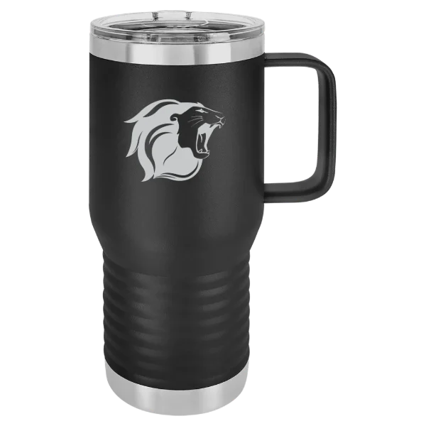 The College of New Jersey Polar Camel 20 oz. Travel Mug with Slider Lid