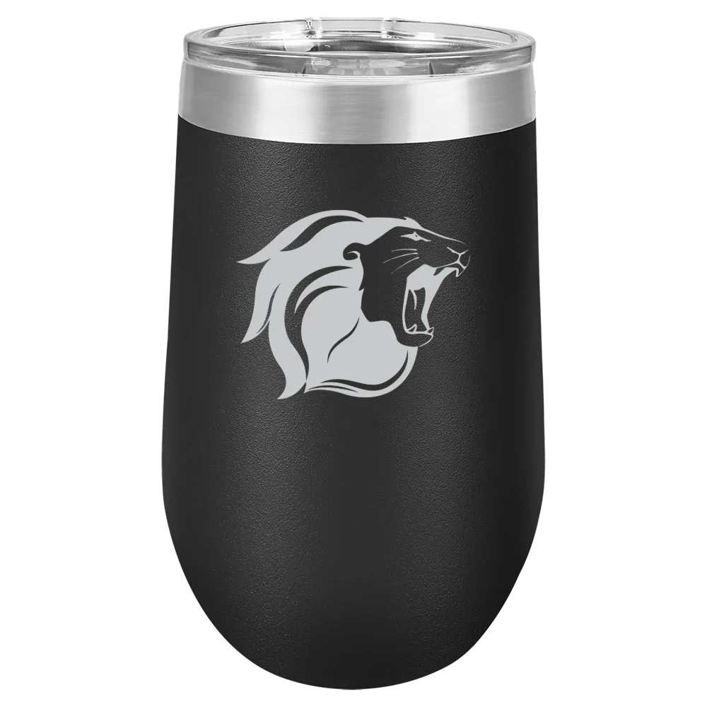 The College of New Jersey Polar Camel 16 oz. Stemless Wine Tumbler