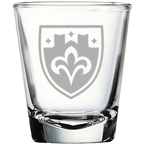 The College of St. Scholastica Polar Camel 1.7 oz. Shot Glass