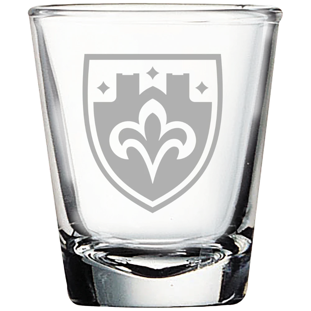 The College of St. Scholastica Polar Camel 1.7 oz. Shot Glass