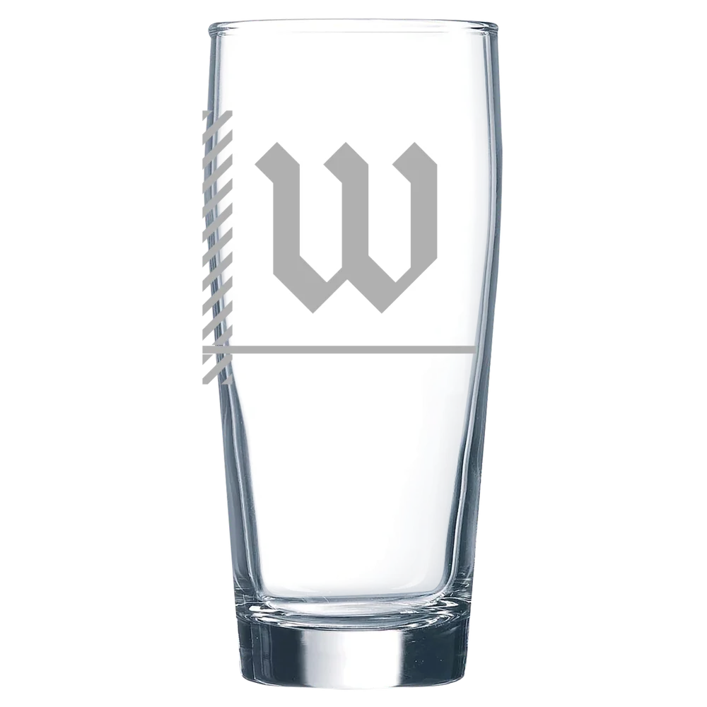 The College of Wooster Polar Camel 16 oz. Willi Becher Beer Glass