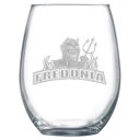 The State University of New York at Fredonia Polar Camel 15 oz. Stemless Wine Glass