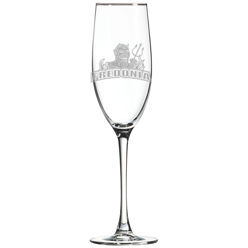 The State University of New York at Fredonia Polar Camel 8 oz. Champagne Flute