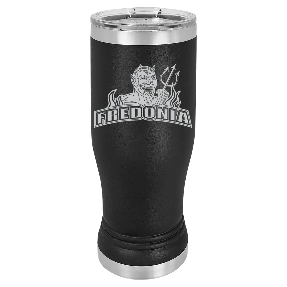 The State University of New York at Fredonia Polar Camel 14 oz. Pilsner Tumbler