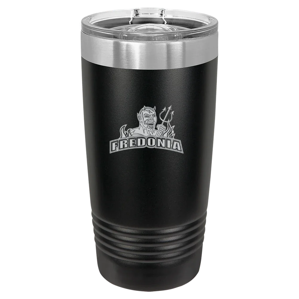 The State University of New York at Fredonia Polar Camel 20 oz. Ringneck Tumbler with Slider Lid