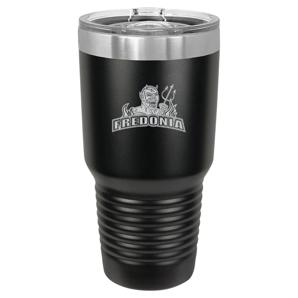 The State University of New York at Fredonia Polar Camel 30 oz. Ringneck Tumbler with Slider Lid