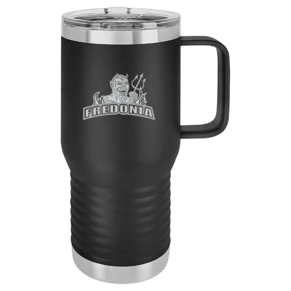 The State University of New York at Fredonia Polar Camel 20 oz. Travel Mug with Slider Lid