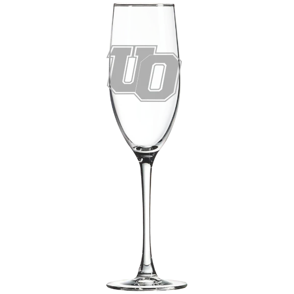 The University of Olivet  Polar Camel 8 oz. Champagne Flute