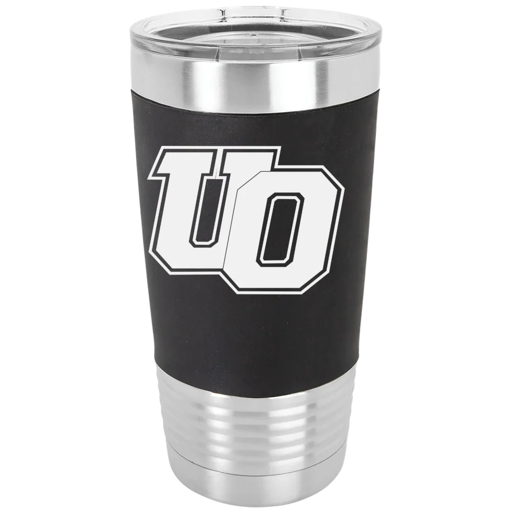 The University of Olivet  Polar Camel 20 oz. Silicone Grip Tumbler with Standard Lid