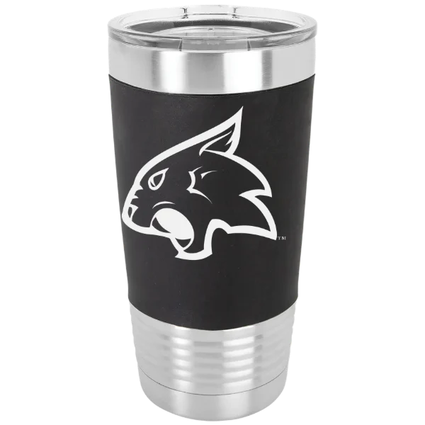 Thiel College Polar Camel 20 oz. Silicone Grip Tumbler with Standard Lid