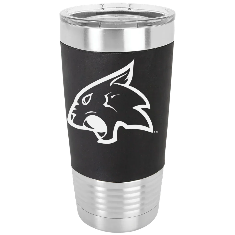Thiel College Polar Camel 20 oz. Silicone Grip Tumbler with Standard Lid