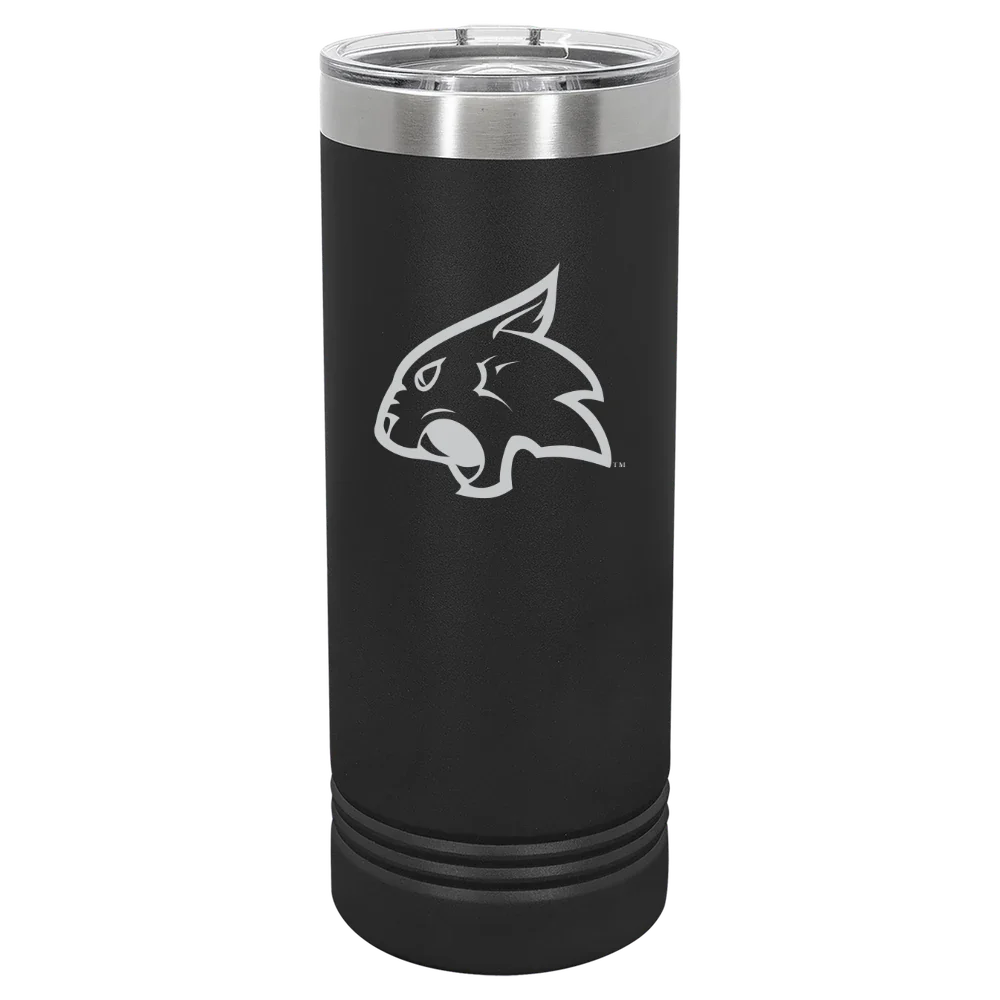 Thiel College Polar Camel 22 oz. Skinny Tumbler with Slider Lid