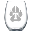 Thomas College Polar Camel 15 oz. Stemless Wine Glass