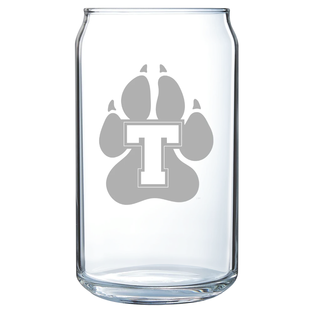 Thomas College Polar Camel 16 oz. Can Glass