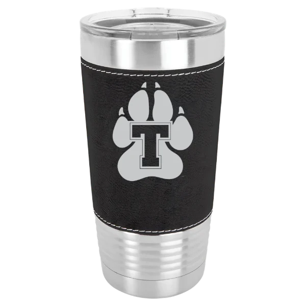 Thomas College Polar Camel 20 oz. Leatherette Grip Tumbler with Standard Lid
