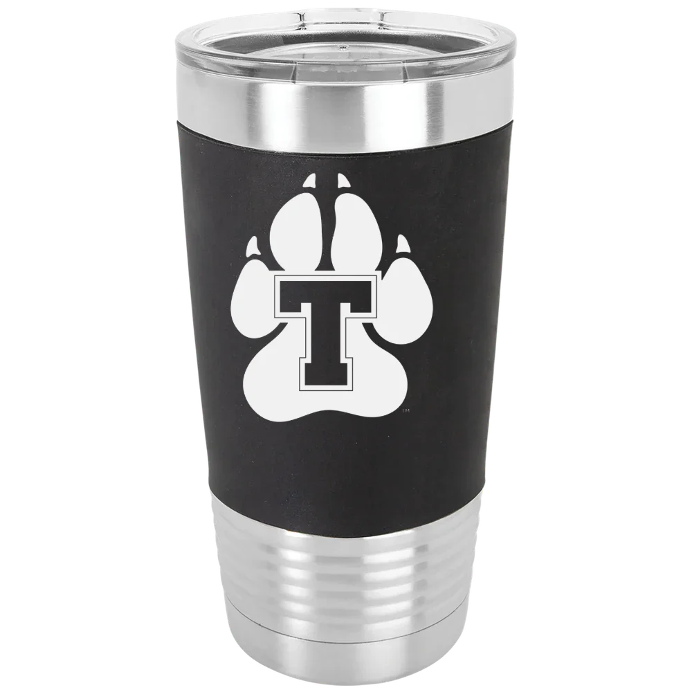 Thomas College Polar Camel 20 oz. Silicone Grip Tumbler with Standard Lid