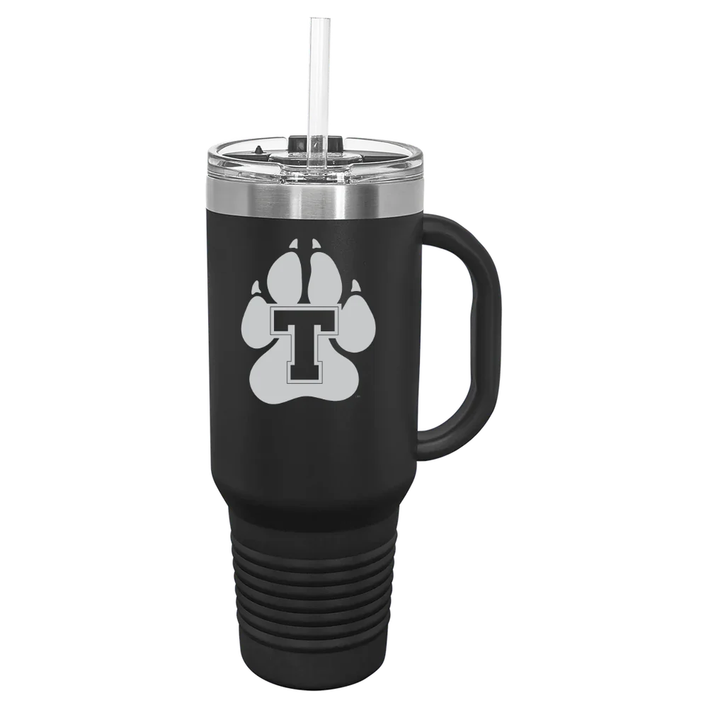 Thomas College Polar Camel 40 oz. Travel Mug with Snap Lid & Straw